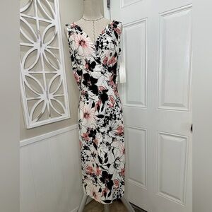 Floral V-Neck Vintage inspired Dress